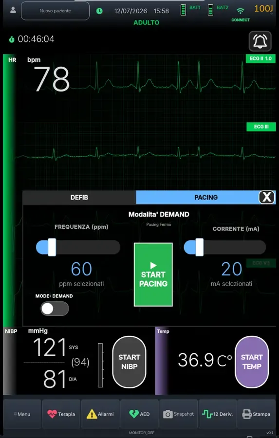 DefySim — modalità Pacing